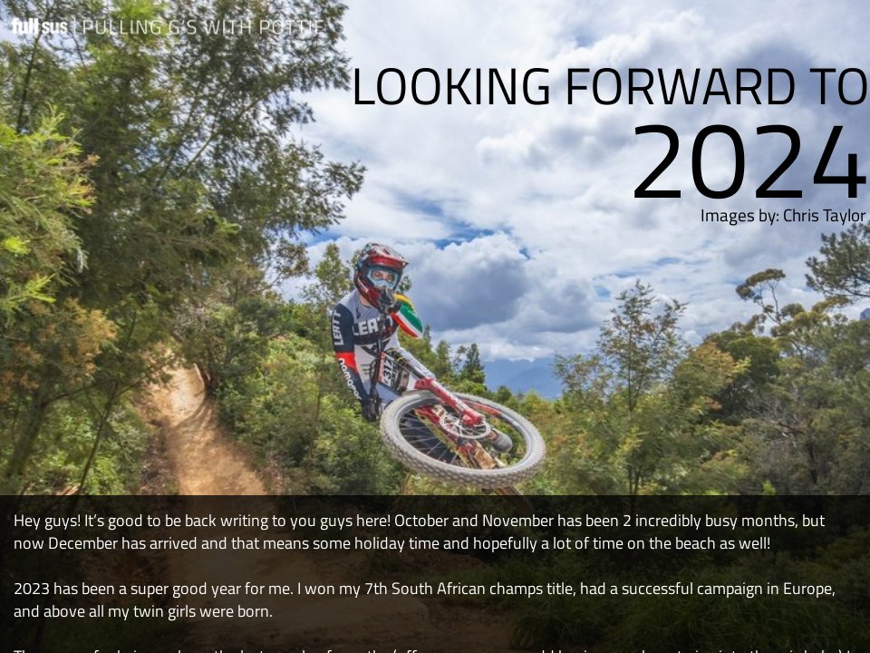 PULLING G'S WITH POTTIE Full Sus MTB Mag Vol 80